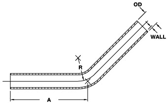 45 degree elbow fitting